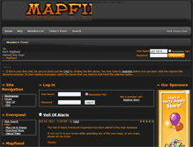 Tablet Screenshot of mapfiend.net